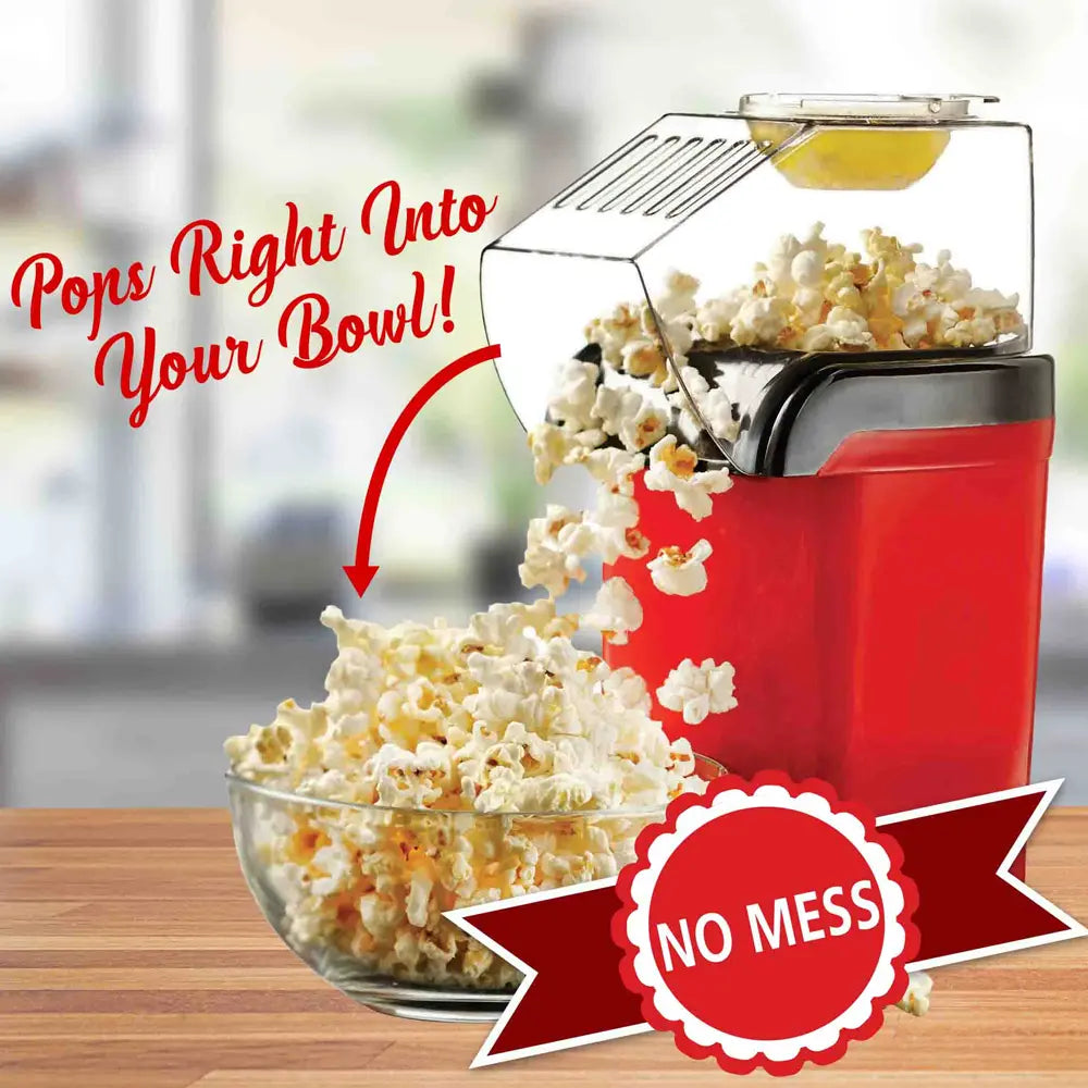 Mini Joy 8-Cup Hot Air Popcorn Maker 1200W