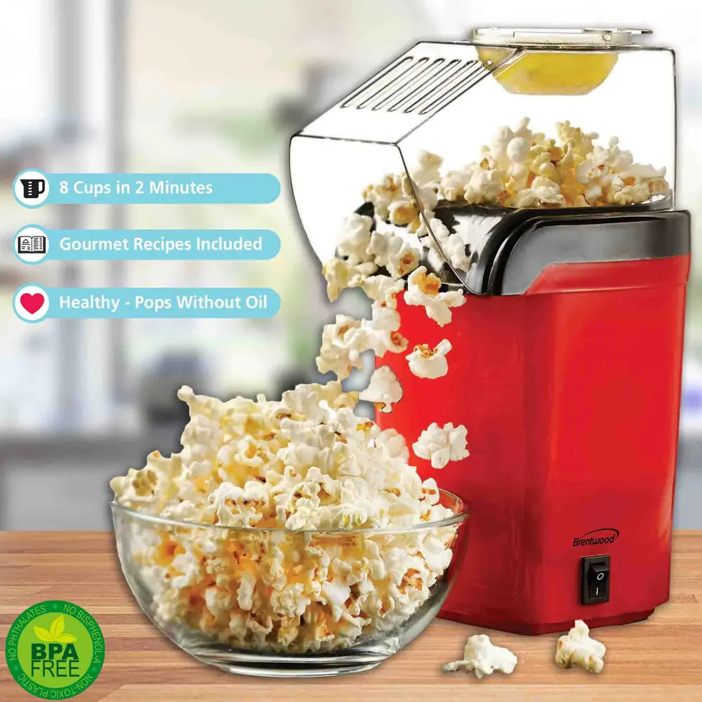 Mini Joy 8-Cup Hot Air Popcorn Maker 1200W