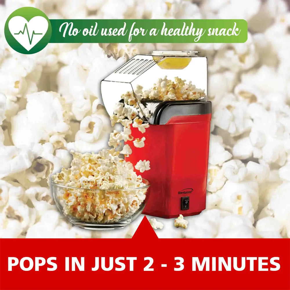 Mini Joy 8-Cup Hot Air Popcorn Maker 1200W