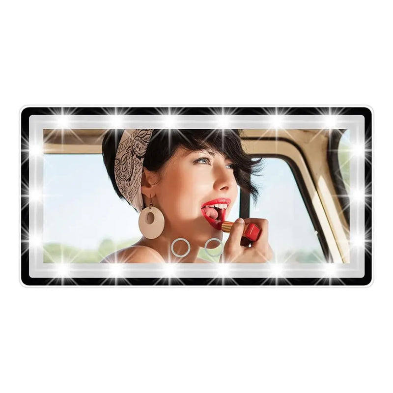 Car Vanity Rechargeable Led Light Car Mirror