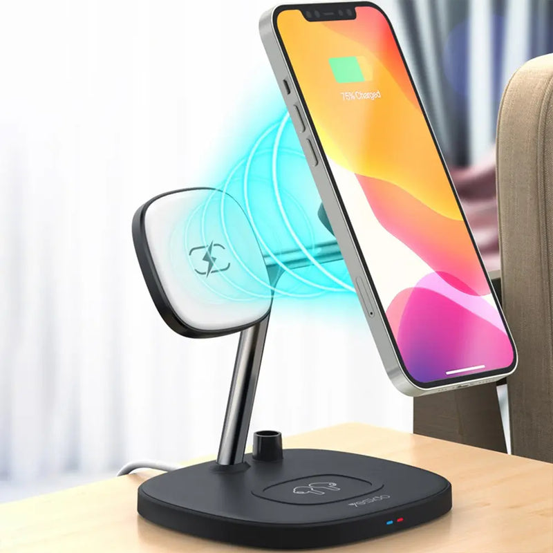 Yesido 4-in-1 Magnetic Wireless Charger Stand
