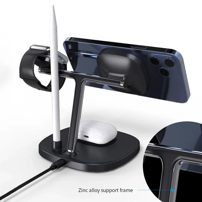 Yesido 4-in-1 Magnetic Wireless Charger Stand
