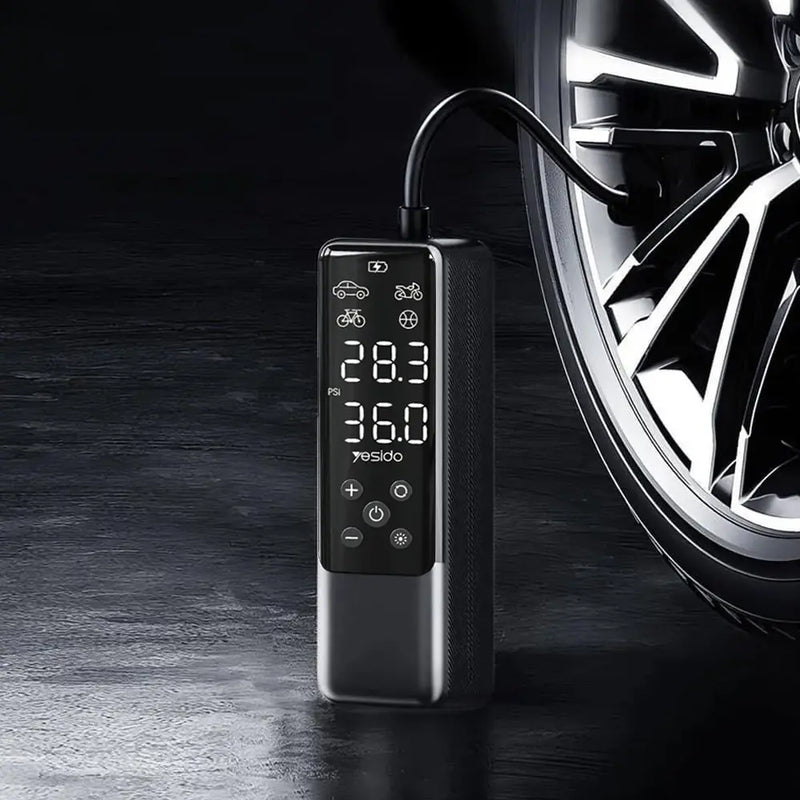 Yesido VC05 Portable Wired Car Mini Air Pump 12-24V 50W