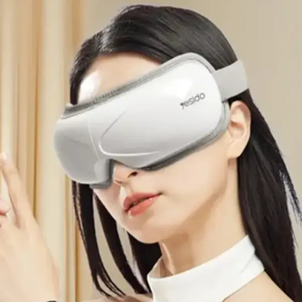 Yesido Intelligent Heat Compress Eye Massager 1200mAh Battery Wireless Bluetooth Sleep Music Type-C Rechargeable