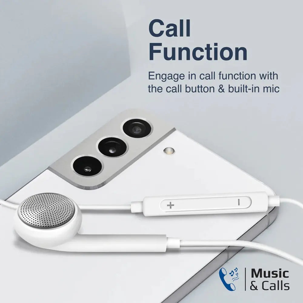 PROMATE Ergonomic In-Ear USB-C Wired Mono Earphone