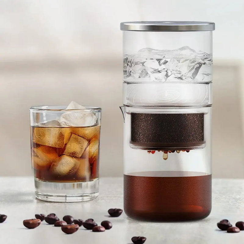 iCafilas Cold Brew Coffee Maker 300ml Capacity High Borosilicate Glass