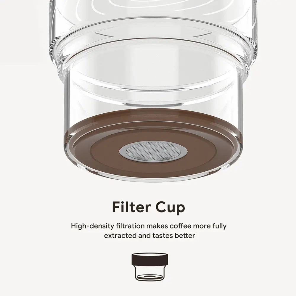 iCafilas Cold Brew Coffee Maker 300ml Capacity High Borosilicate Glass