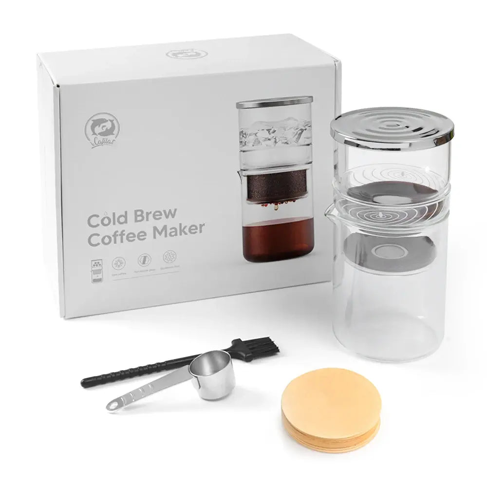 iCafilas Cold Brew Coffee Maker 300ml Capacity High Borosilicate Glass