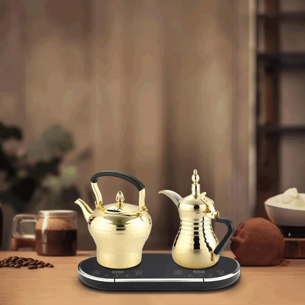 LePresso Dual Pot Coffee and Tea Brewing Set