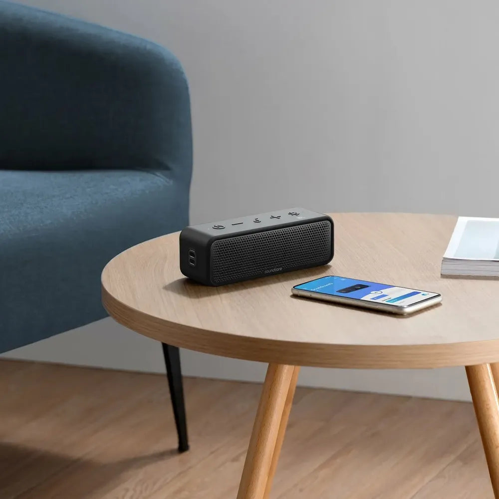 Anker Soundcore Select 2 Portable Waterproof Bluetooth Speaker 20 Hours Playback USB-C Rechargeable