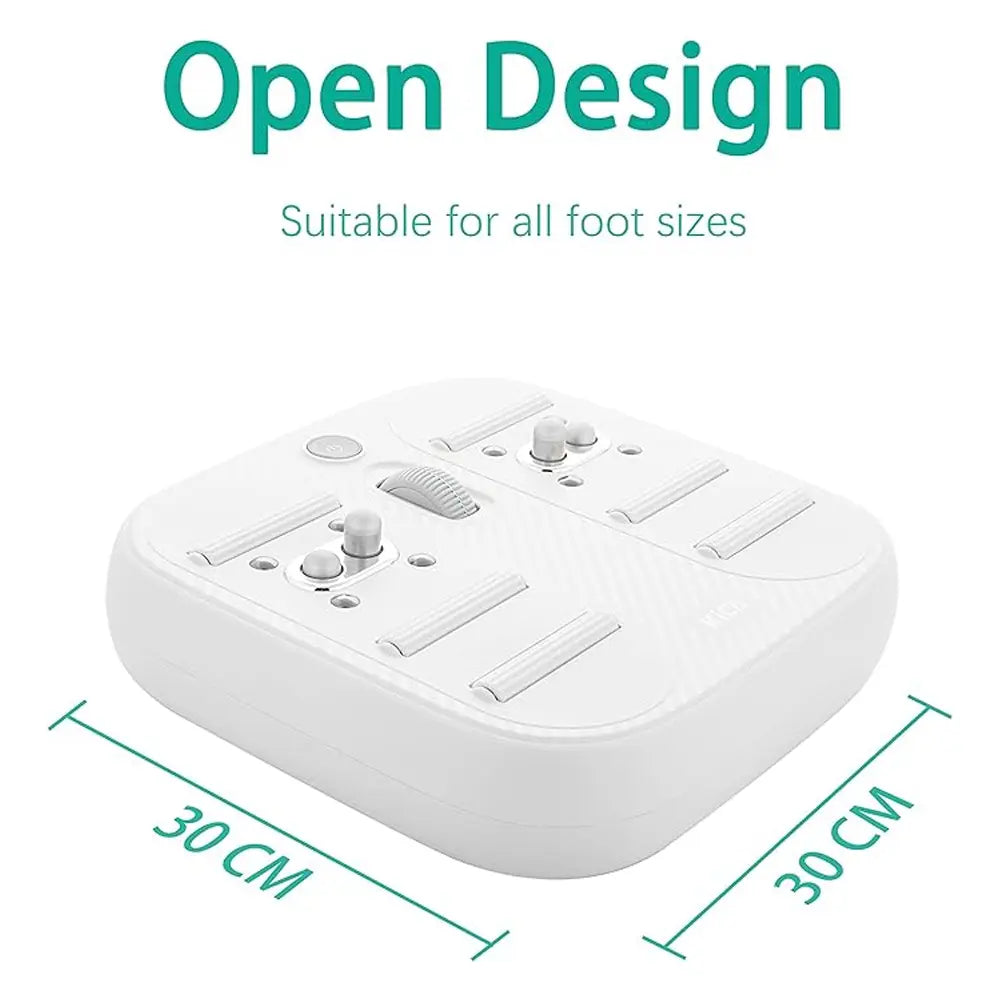 Kica Cordless Electric Foot Massager With 6 Massage Rollers