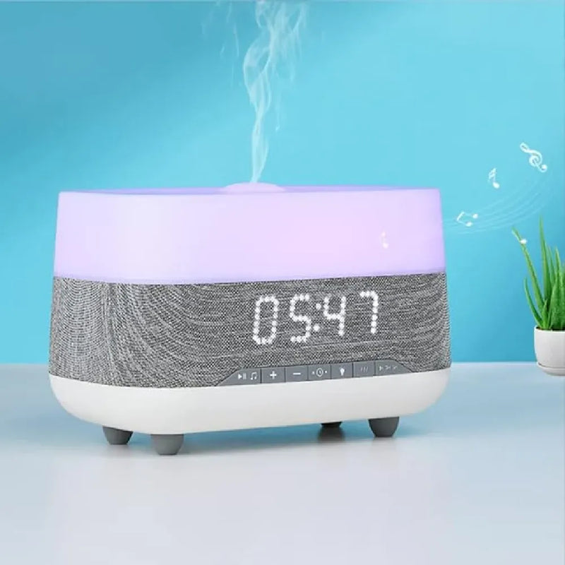 M01 Elegant Aroma Diffuser and Air Humidifier with Bluetooth Speaker Ultrasonic 300ml Wireless Humidifier