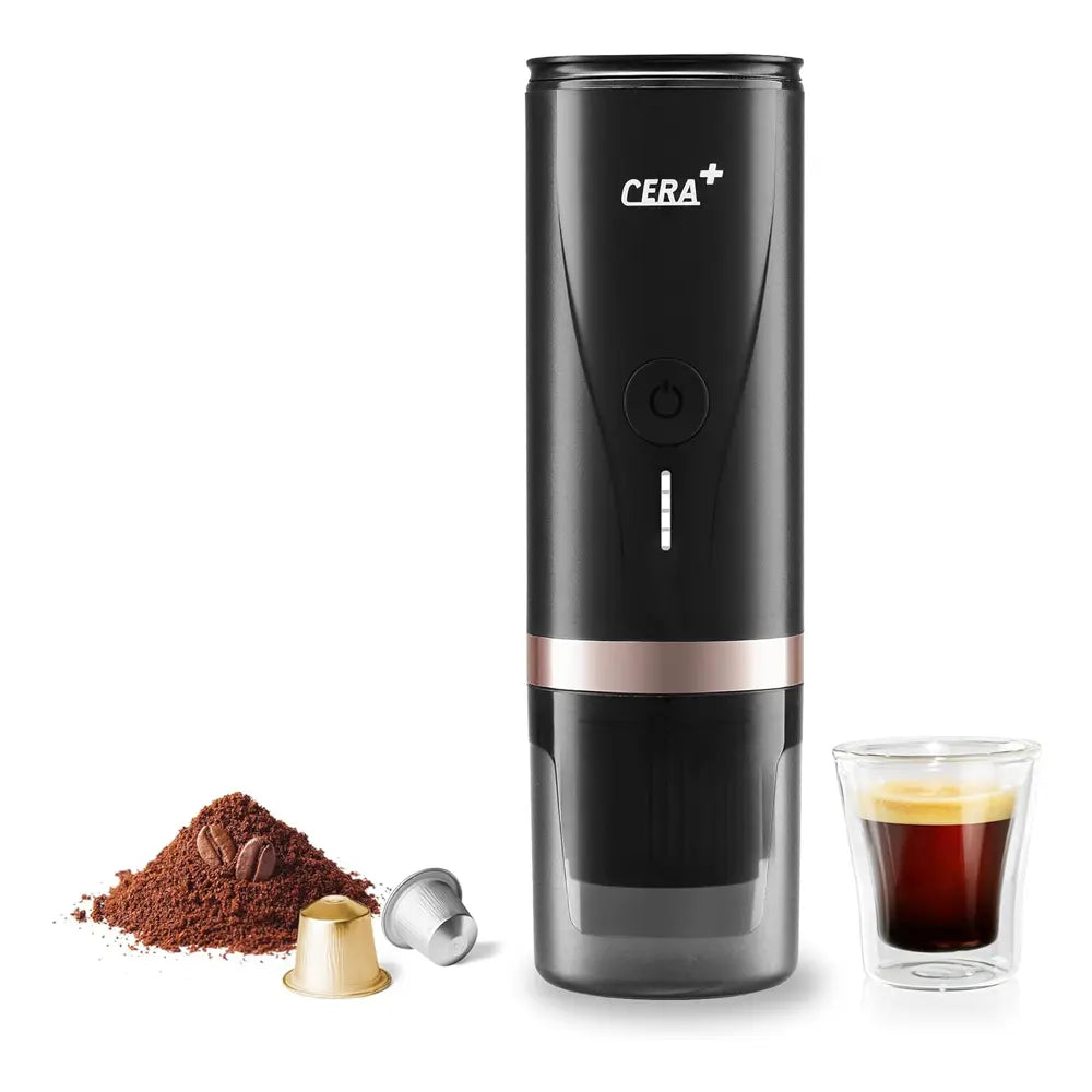 CERA+ Portable Electric Espresso Maker 80ml 90W Type-C Rechargeable