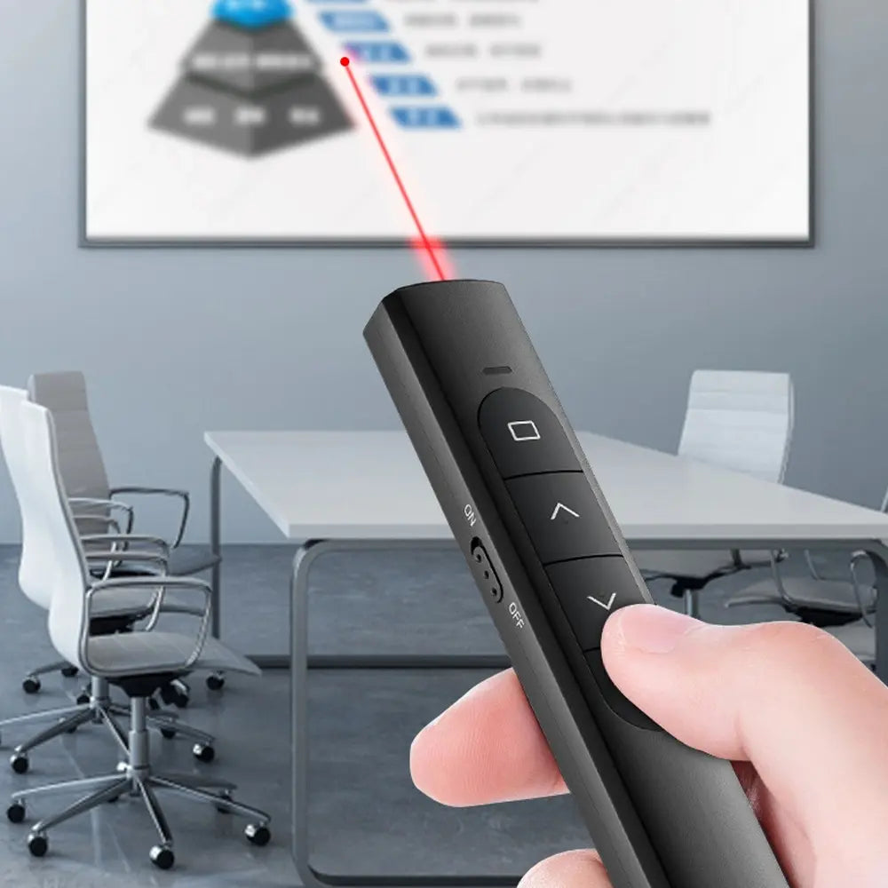 HP SS10 Wireless Multifunctional Laser Remote Control Up to 100M Range USB Rechargeable