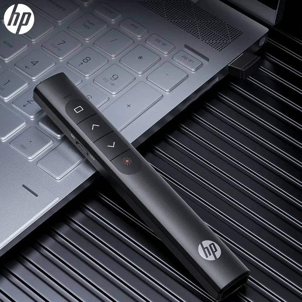 HP SS10 Wireless Multifunctional Laser Remote Control Up to 100M Range USB Rechargeable