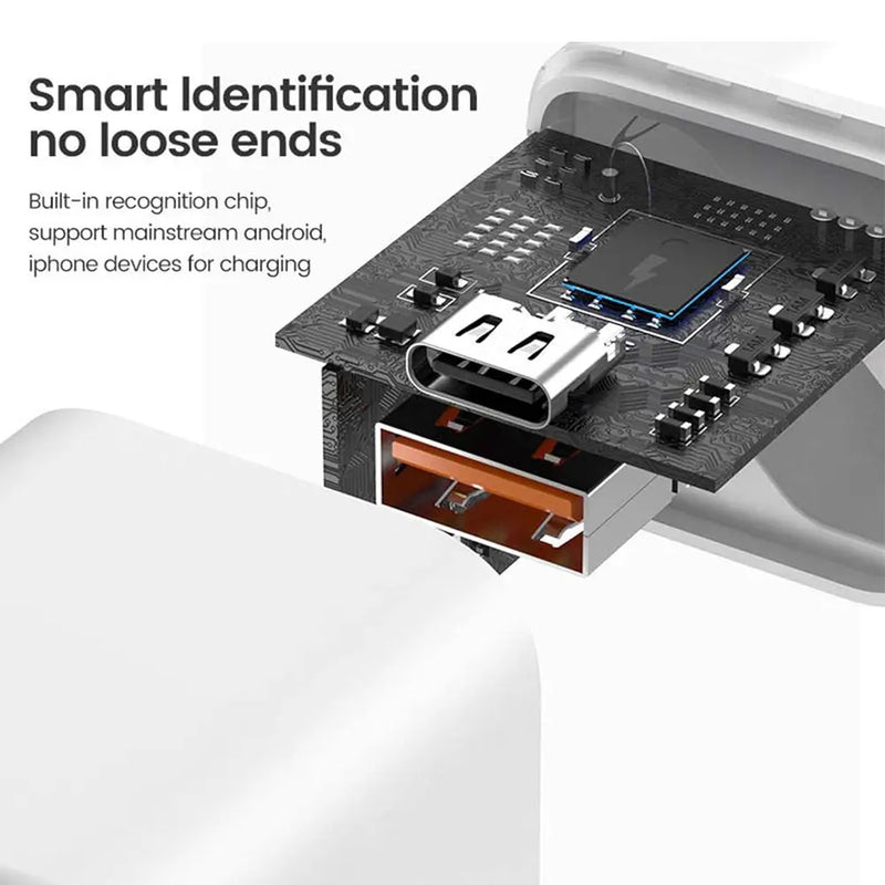 Brave 30W Dual Port Fast USB Charger Plug