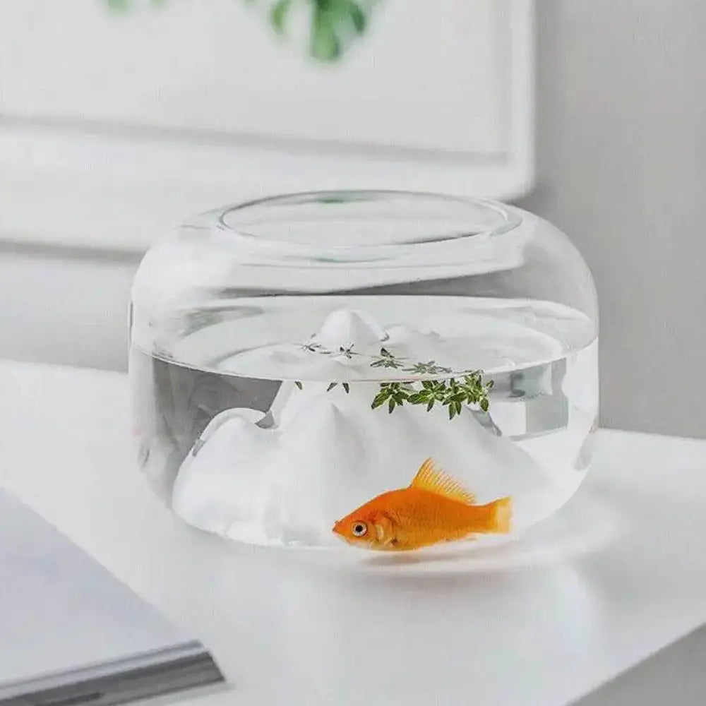 Snow Mountain Ambient Lamp Aquarium 1.5L USB Powered