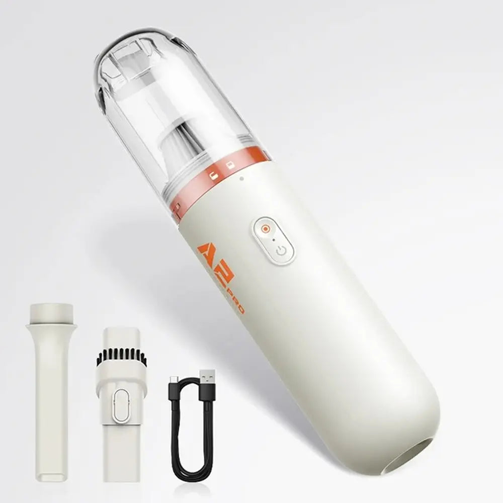 Baseus A2 Pro Car Vacuum Cleaner With High-Speed Noiseless Motor 2000mAh – White