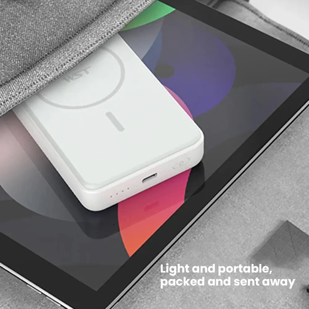 WST 3-in-1 MagSafe Wireless Power Bank 10000mAh 15W Type-C Rechargeable
