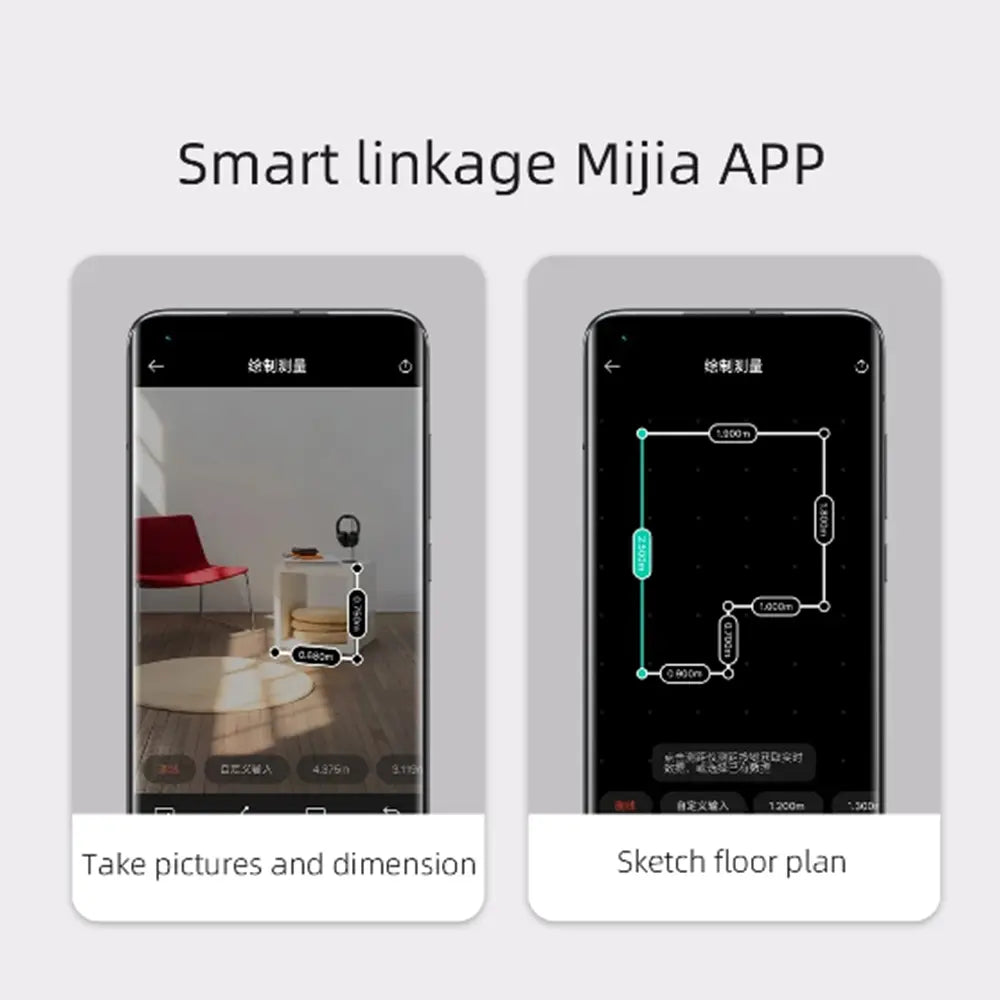 Xiaomi Wireless Smart Laser Measure 370mAh Type-C Rechargeable