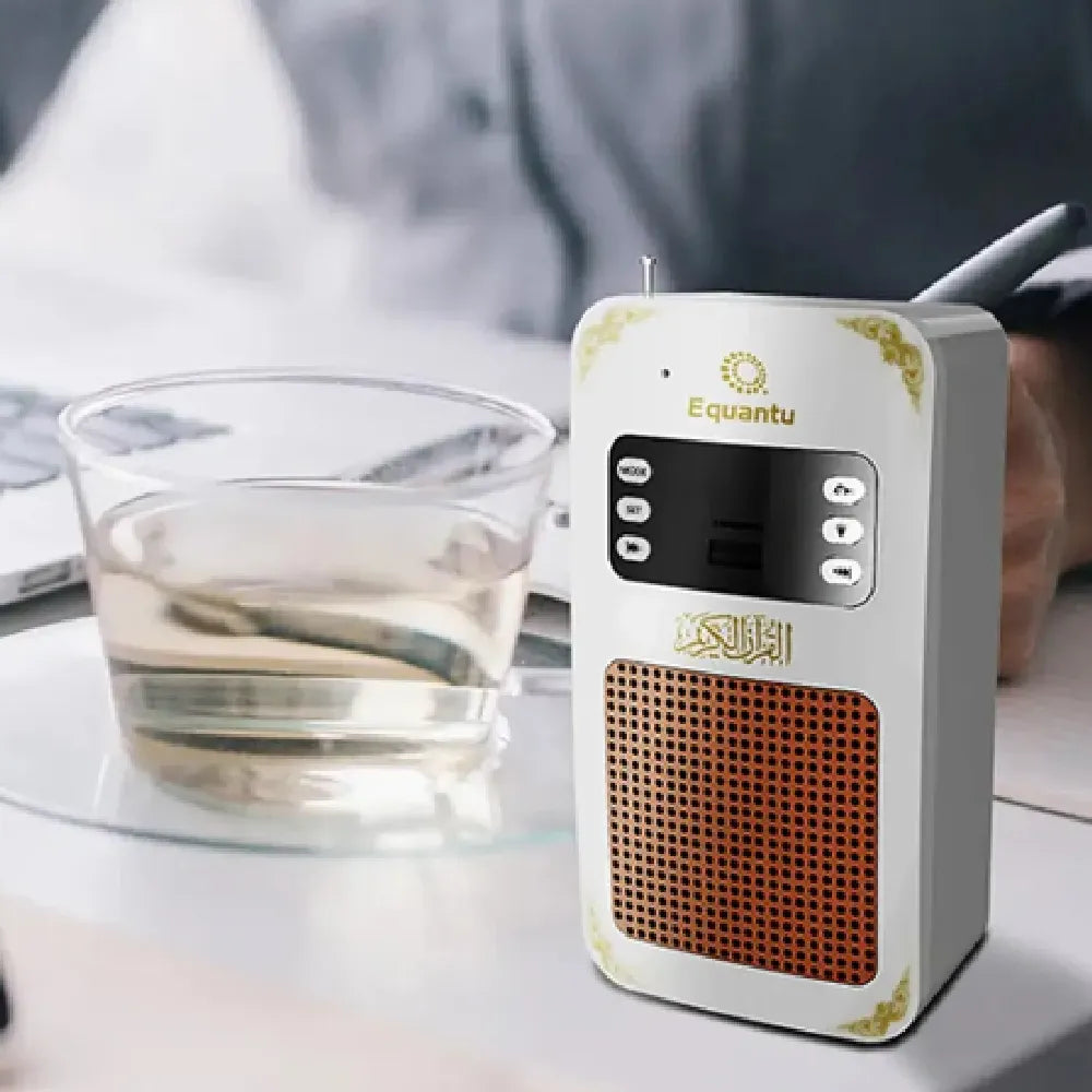 Equantu Al-Quran Holy Wall Bluetooth Speaker Remote Control 10W