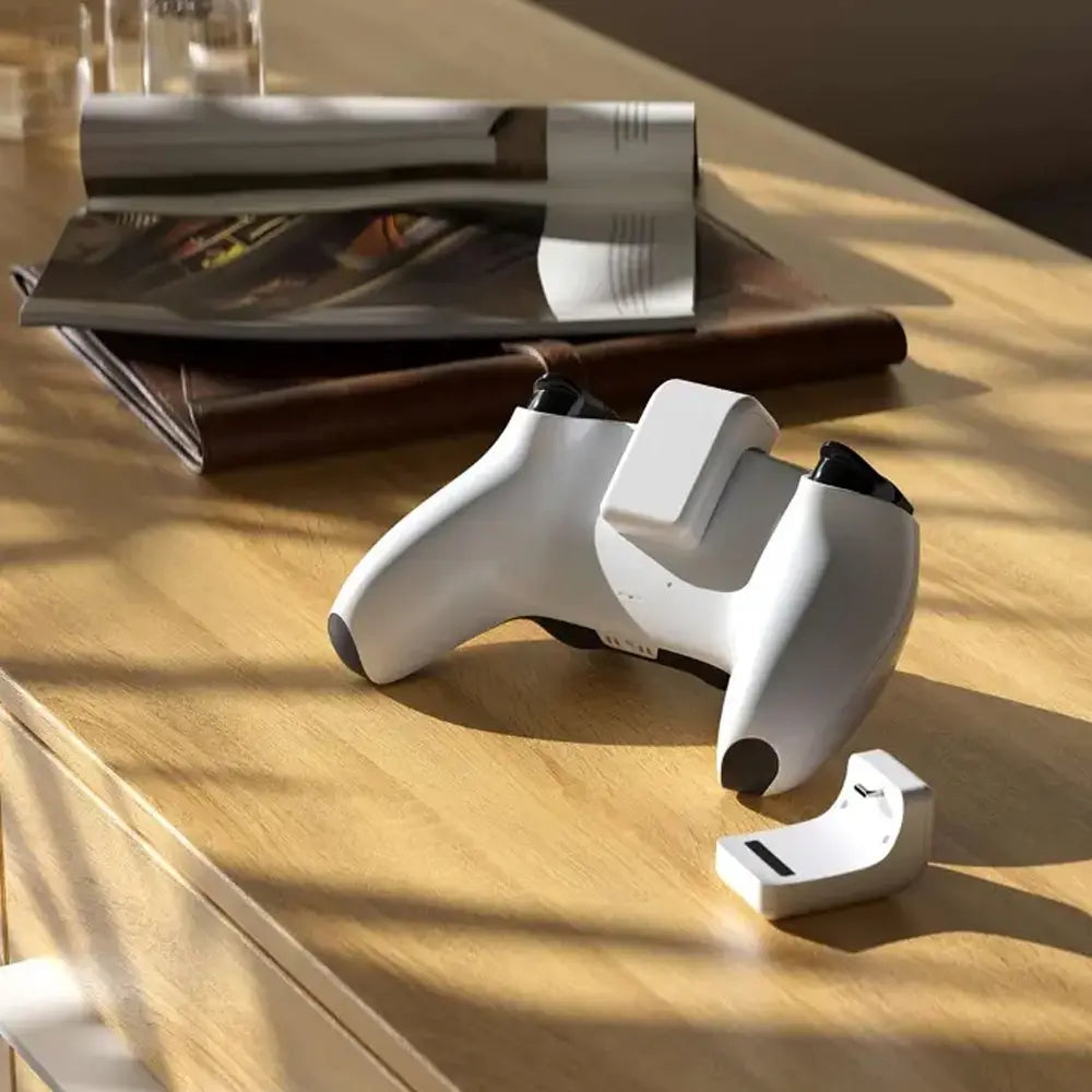 Porodo Gaming PS5 Gamepad Controller Back Battery 1800mAh – White