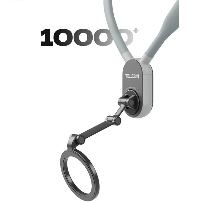 Telesin Smartphone Magnetic Neck Holder With Air Cushion Shock Absorption