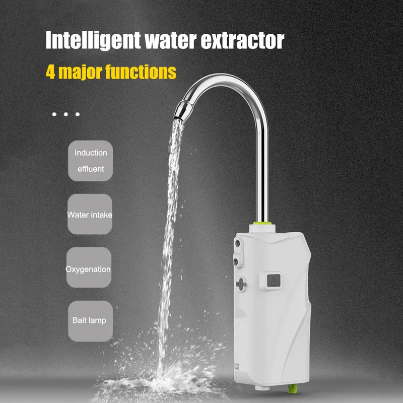 Automatic Sensor Water Pump with Stand & 2600mAh Battery