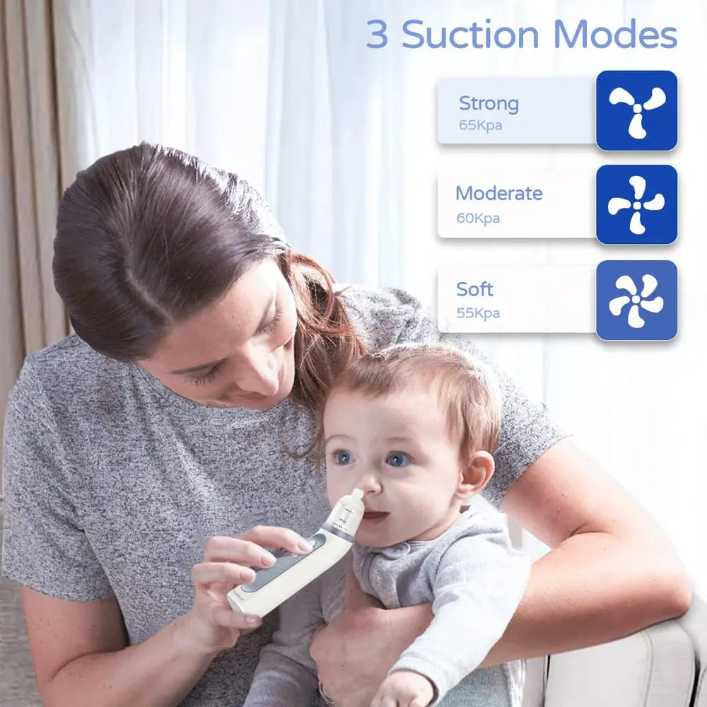 Baistom X70 Baby Nasal Aspirator With 3 Adjustable Suction Levels 800mAh Type-C Rechargeable