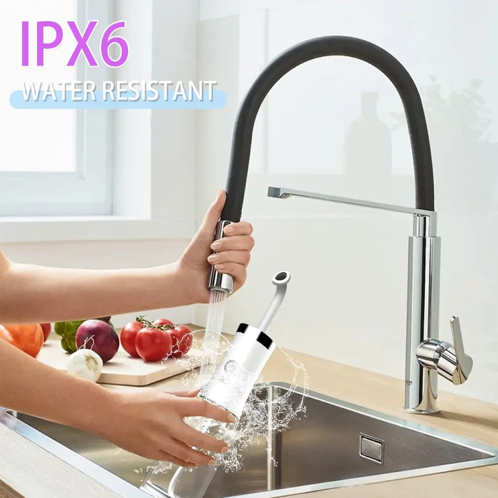 Llest Electric Portable Bidet Sprayer 4 Pressure Options 250ml 500mAh Type-C Rechargeable