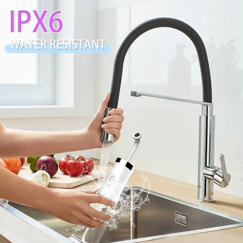 Llest Electric Portable Bidet Sprayer 4 Pressure Options 250ml 500mAh Type-C Rechargeable