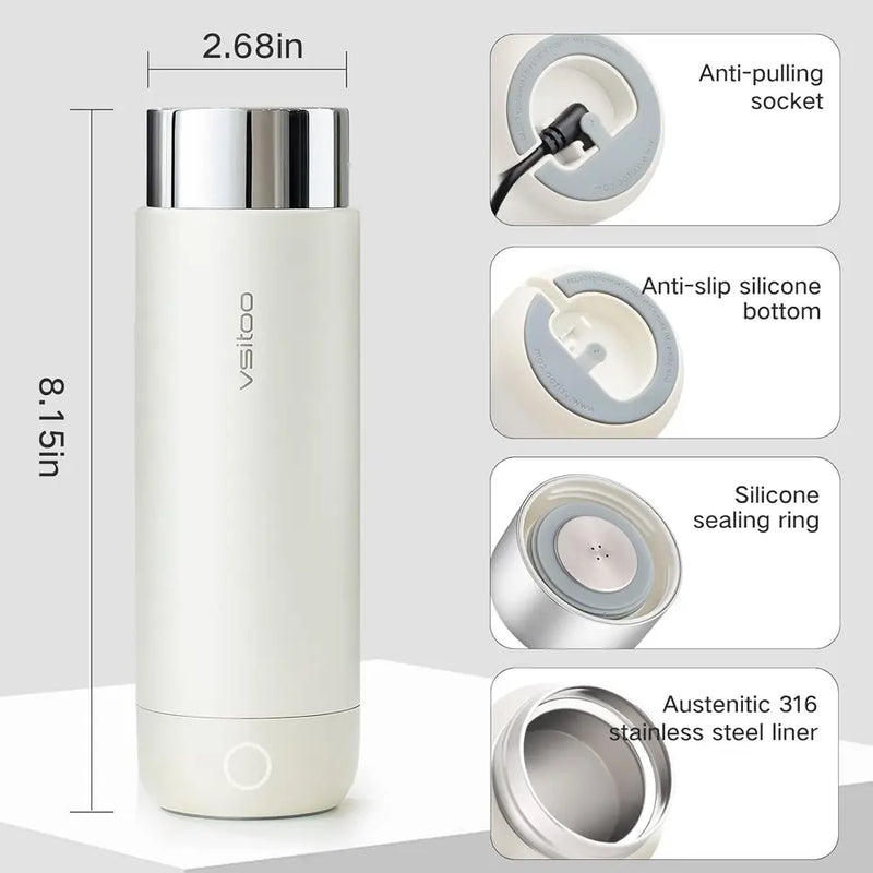 Vsitoo Smart Car Heating Bottle 12V/24V