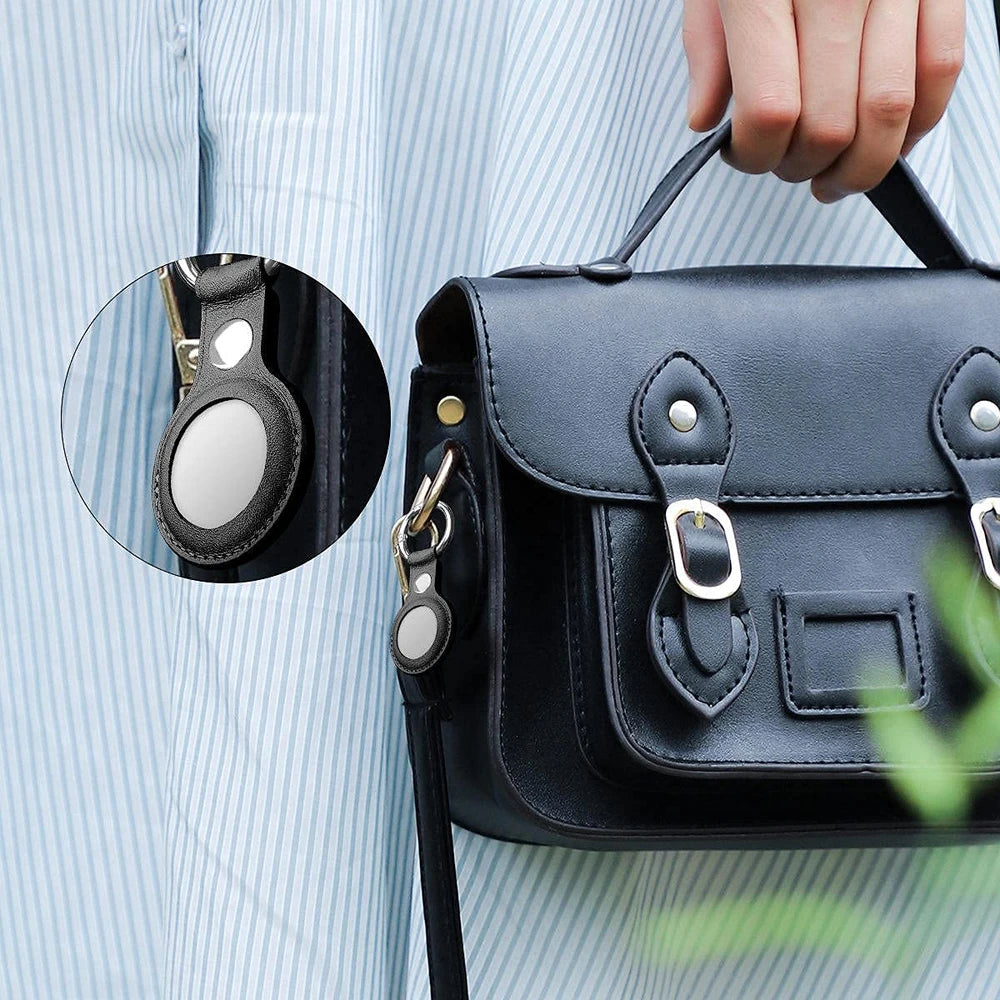 Coteetci Key Ring for Apple AirTag Locator Holster