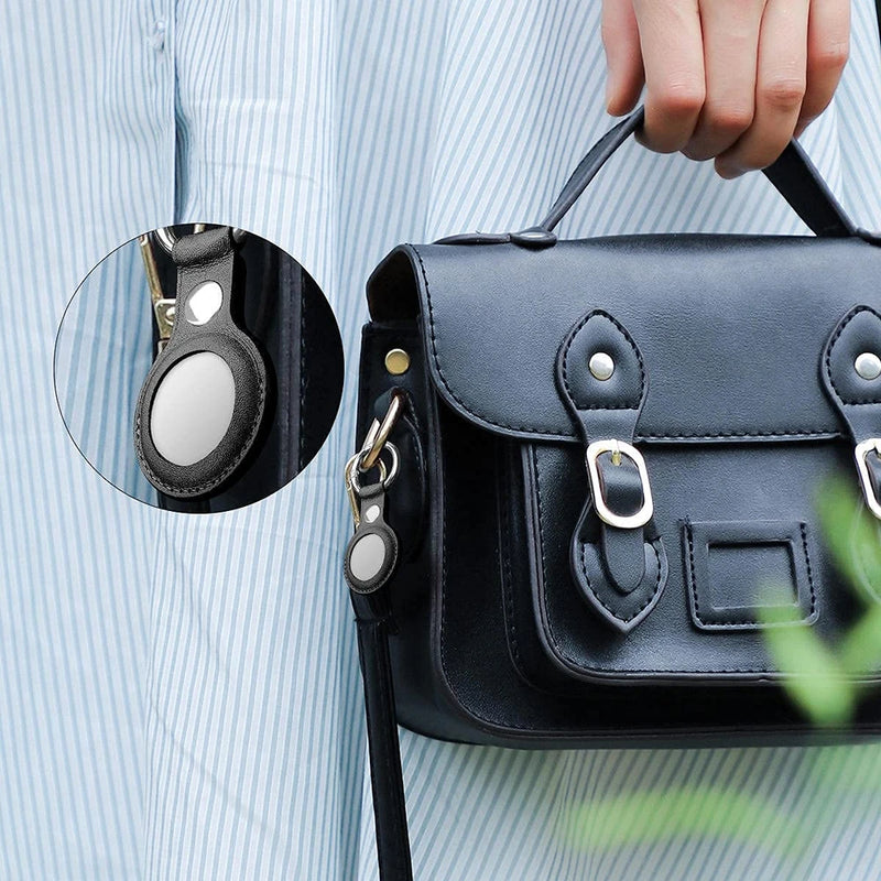 Coteetci Key Ring for Apple AirTag Locator Holster