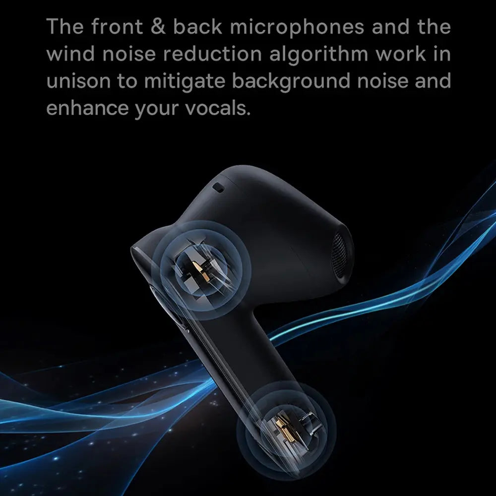 Baseus CM10 Dual-Mic Noise Cancelling Wireless Headphone 50H Ultra-Long Battery Life Type-C Rechargeable