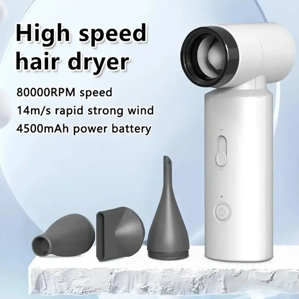 FS19 Outdoor Camping High-Speed Violent Turbo Fan with Triple 1500mAh Batteries