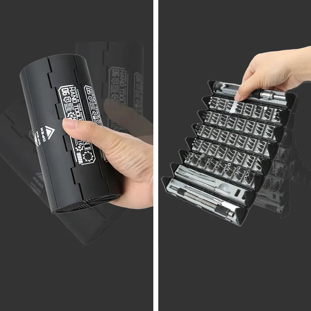Portable Cylinder Screwdriver Set 126 in 1