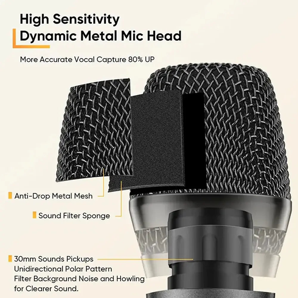Profesional Universal Wireless Microphone pair