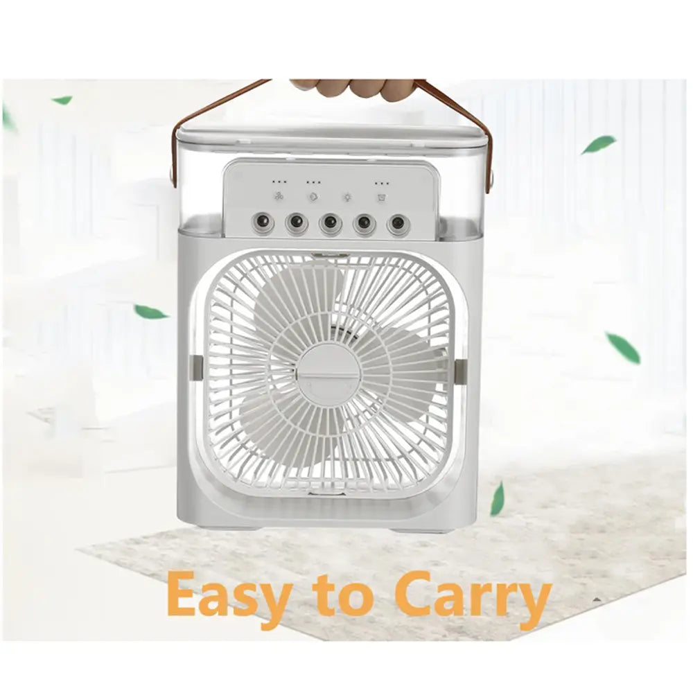 Portable Mini Cooler Fan Personal Evaporative 3 Adjustable Speeds USB Powered