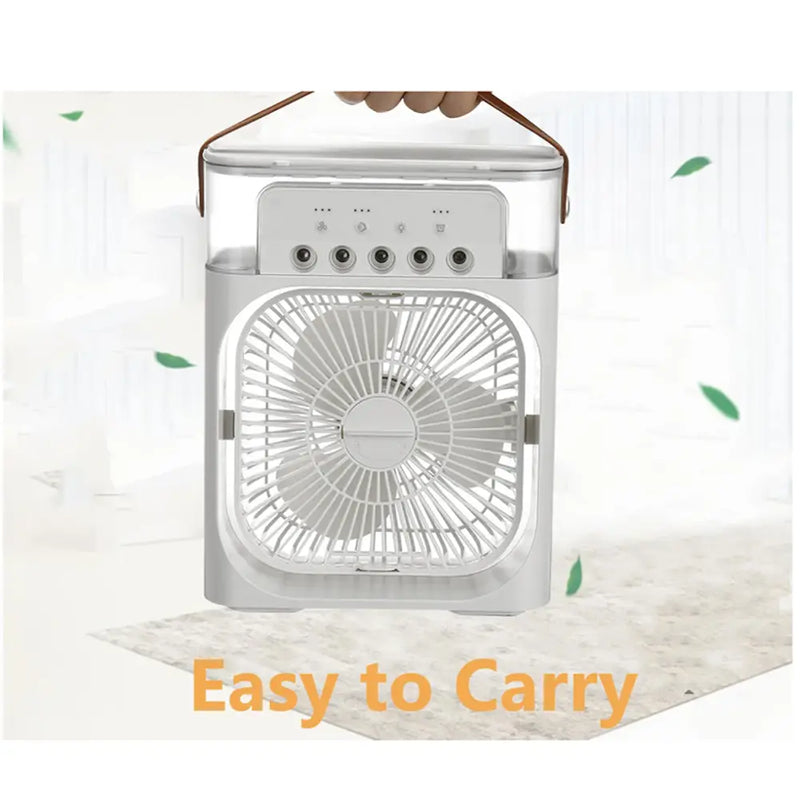 Portable Mini Cooler Fan Personal Evaporative 3 Adjustable Speeds USB Powered
