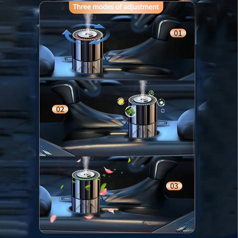 QC002 Luanxuan Car Fragrance With Multiple Modes & 360° Purification