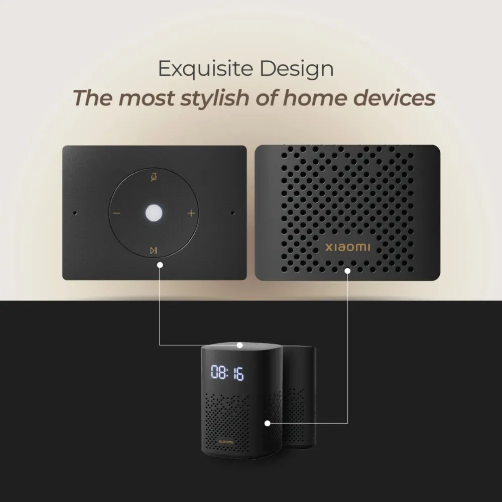 Xiaomi Smart Speaker IR Control With LED Clock Display – Black