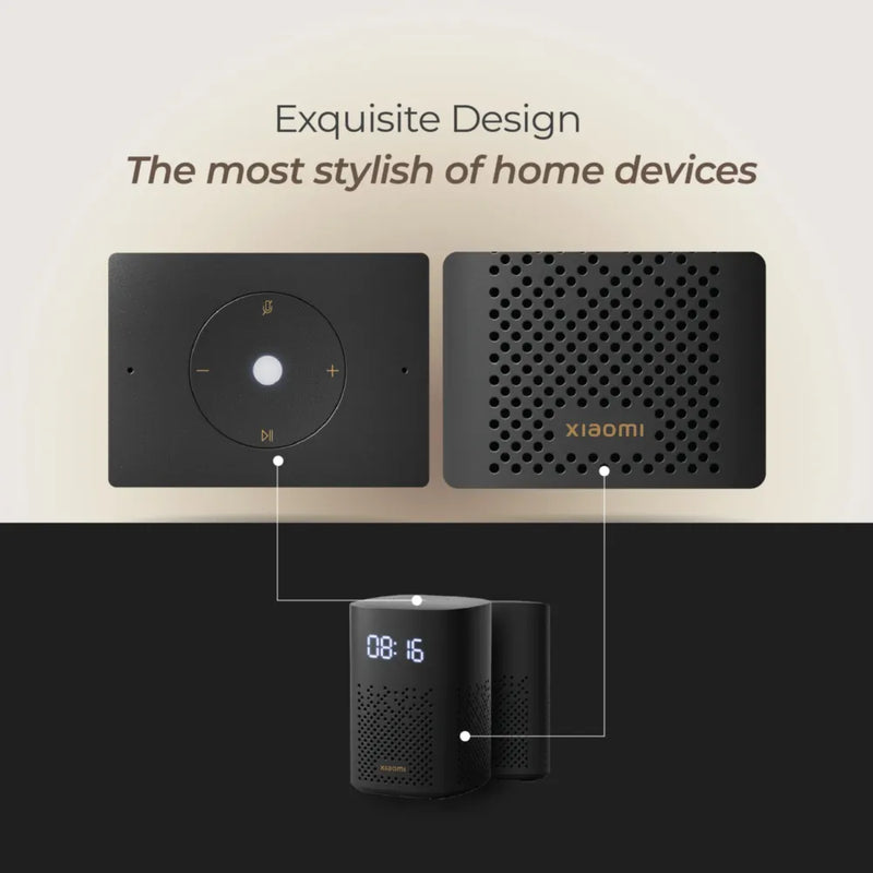 Xiaomi Smart Speaker IR Control With LED Clock Display – Black