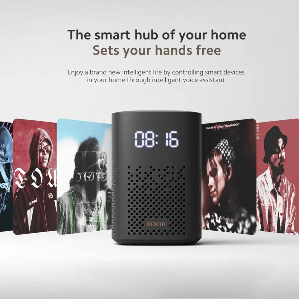 Xiaomi Smart Speaker IR Control With LED Clock Display – Black