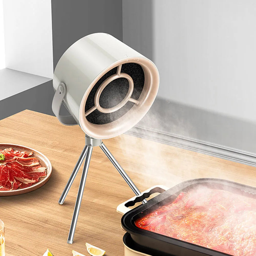 Porodo Portable Exhaust Fan With 3 Adjustable Speed 5V Type-C