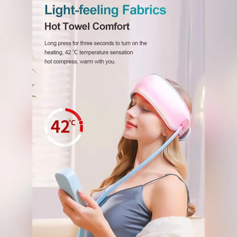 3-in-1 Smart Head Massager 2000mAh Battery Life 3 Massage Modes USB Rechargeable