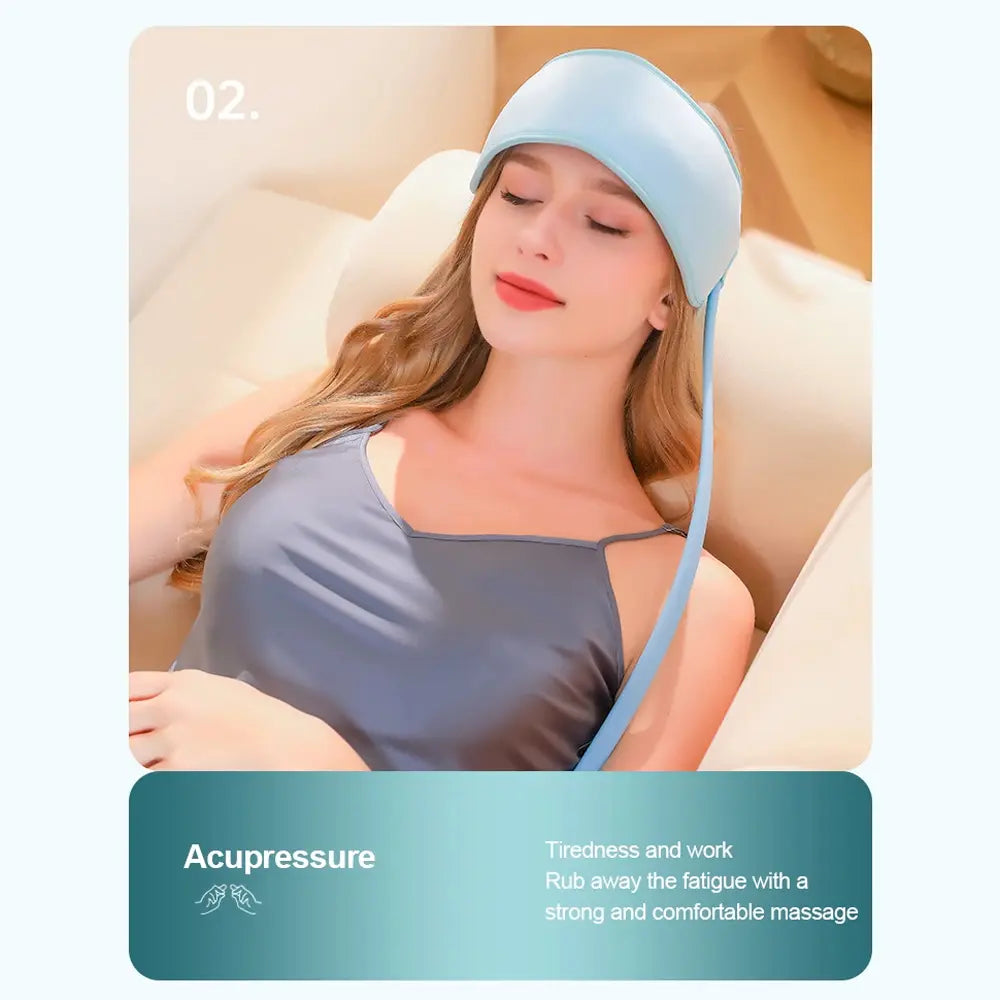 3-in-1 Smart Head Massager 2000mAh Battery Life 3 Massage Modes USB Rechargeable