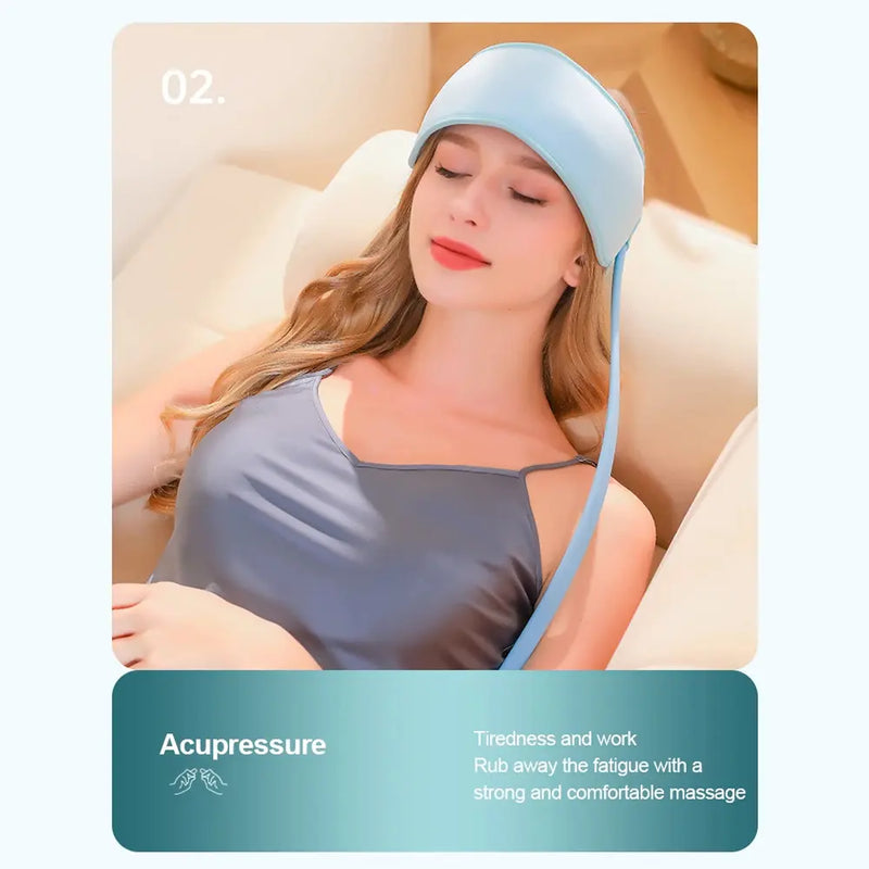 3-in-1 Smart Head Massager 2000mAh Battery Life 3 Massage Modes USB Rechargeable