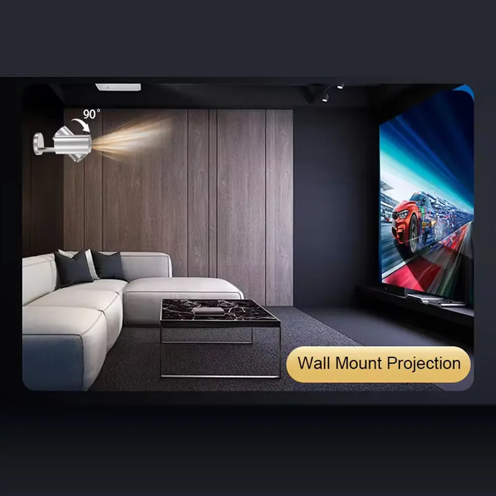 Portable Android 4K Projector