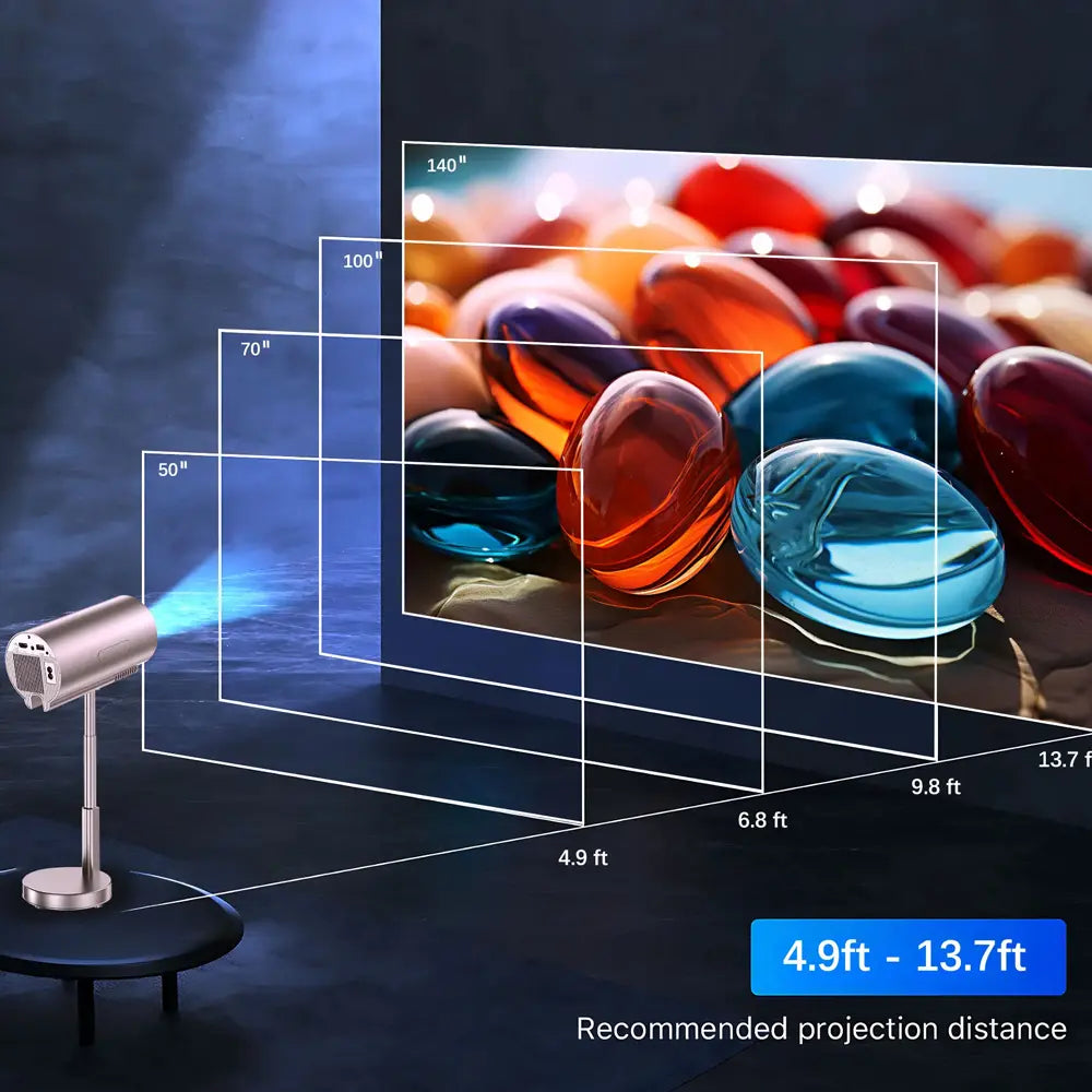 Portable Android 4K Projector